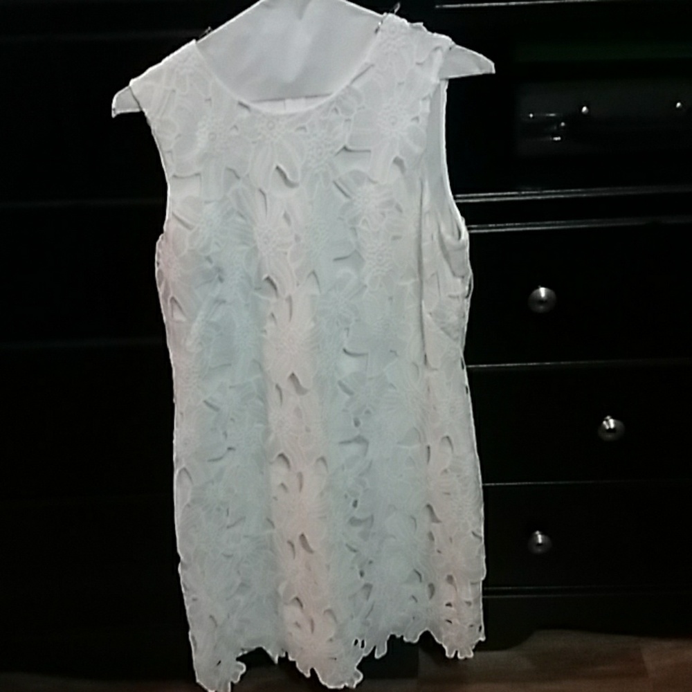 White dress